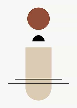 Abstract Geometric Shapes Art