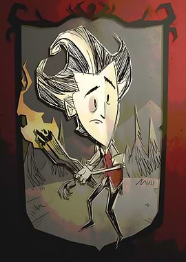 Don't Starve Wilson Character Art