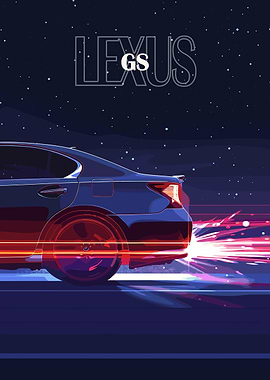 Lexus GS Night Drive