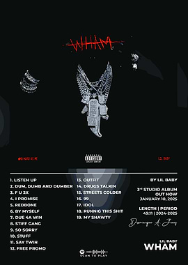 Lil Baby WHAM Album Cover