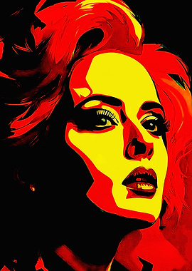 Adele Portrait Pop Art