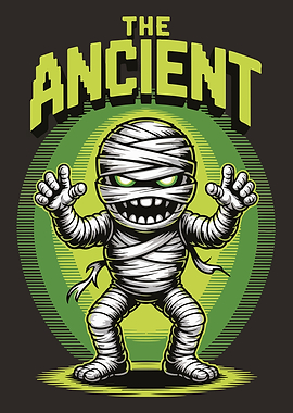 Cartoon Mummy Illustration