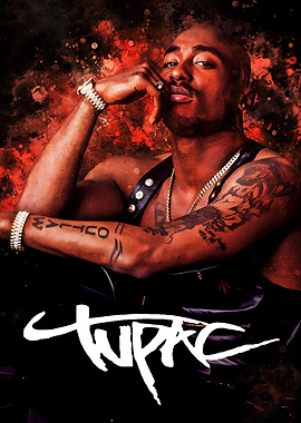 Tupac Shakur Portrait