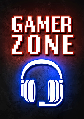 Gamer Zone Neon Sign