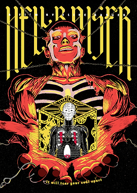 Hellraiser Movie Poster Art