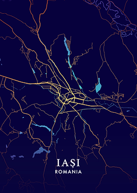 Iasi City Map