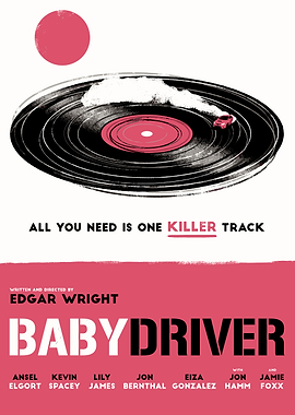 Baby Driver Movie Poster Art