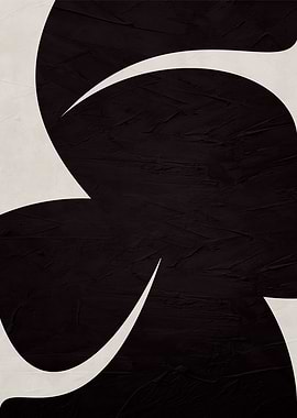 Abstract Black and White Art