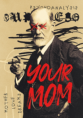 Sigmund Freud Parody Art