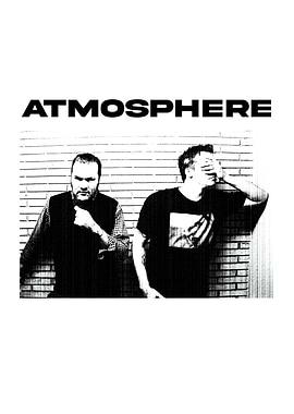 band black and white photo