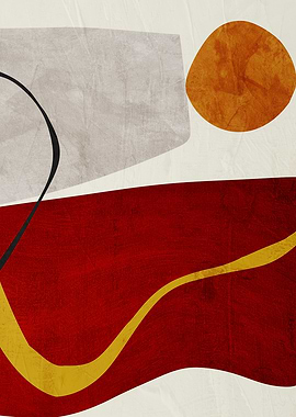 Abstract Geometric Shapes Art