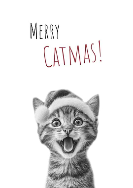 Merry Catmas Kitten