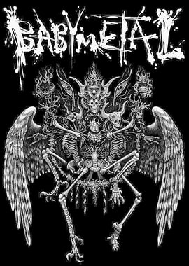 BABYMETAL Dark Fantasy Art