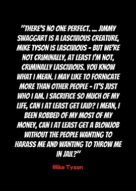 mike tyson quote on black background