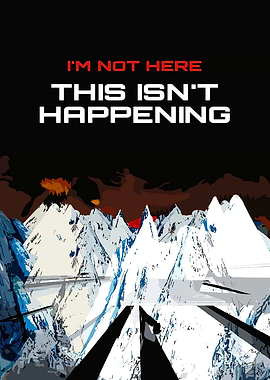 I'm Not Here Abstract Landscape