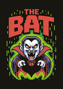 Pixel Art Vampire: The Bat