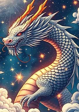 Celestial Dragon Starry Sky