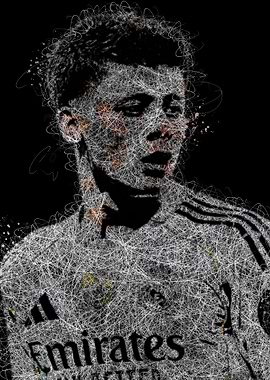 Arda Guler Abstract Portrait