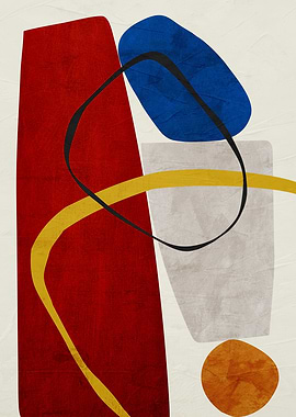 Abstract Shapes Composition