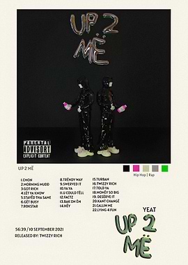 Yeat - Up 2 Me Album Cover