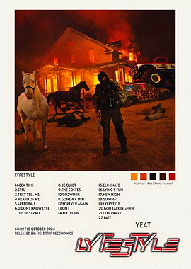 Yeat - Lyfestyle Album Cover