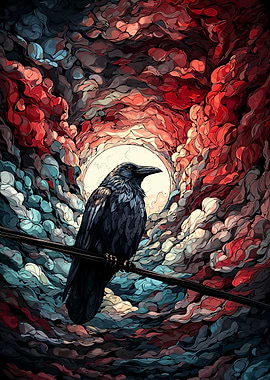 Raven on a Wire