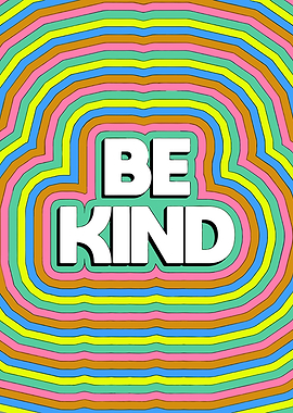Be Kind Retro Art