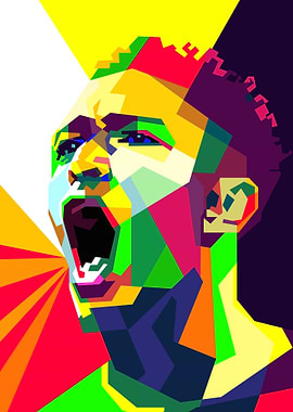 Trending Football Pop Art