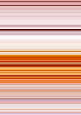 Abstract Horizontal Lines in Warm Tones