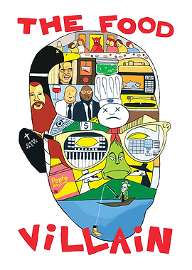 The Food Villain Illustration