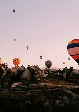 Cappadocia Hot Air Balloons at Sunrise