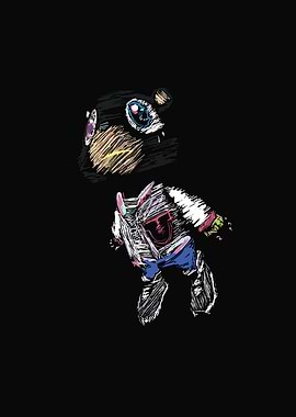 Kanye West Graduation Bear Sketch