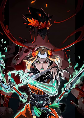 Hades Game Fanart: Zagreus and Melinoe