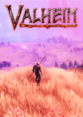 Valheim Character Game Illustration