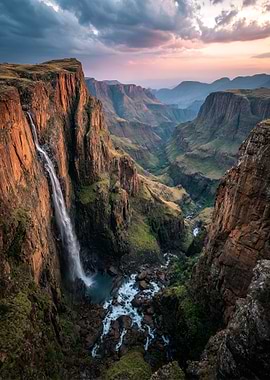 Tugela Falls Waterfall