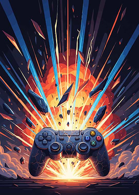 Gaming Controller Explosion