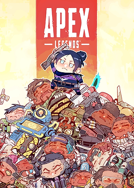 Apex Legends Chibi Pile-Up