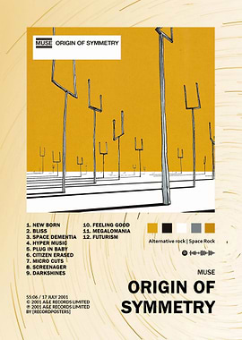 Muse - Origin of Symmetry Album Cover
