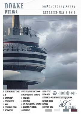 Drake Views Album Cover