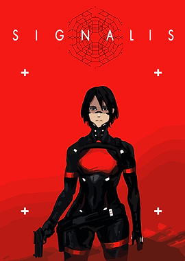 SIGNALIS game poster art