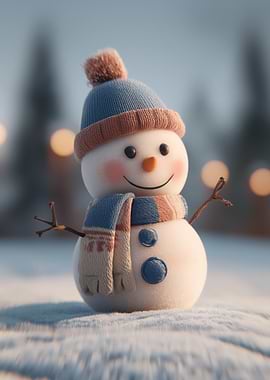 Cute Snowman