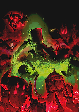 Castle Crashers Battle Scene