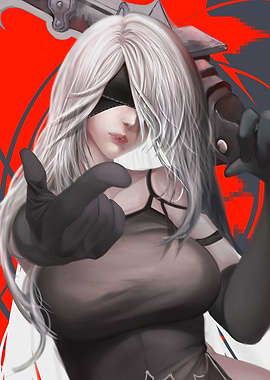 2B NieR Automata Fanart