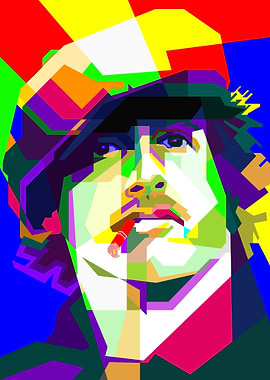 80s Most Action Movies Pop Art