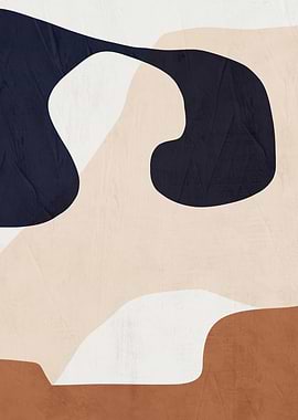 Abstract Shapes in Neutral Tones