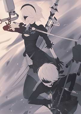 2B and 9S