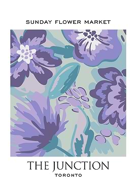 Sunday Flower Market, The Junction, Toronto