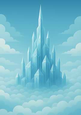 Crystal Castle in the Clouds