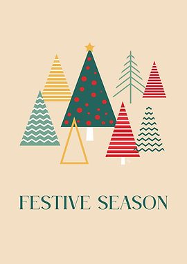 Xmas Festive Season Christmas Trees quote