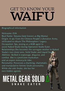 EVA Waifu Profile